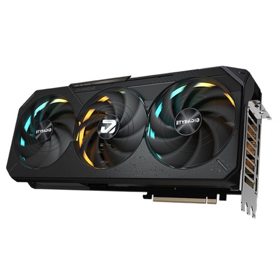 GIGABYTE RTX 5070 TI GRAPHICS CARD DLSS 4 RAY TRACING 16GB GDDR7 256-BIT BLACKWELL ARCHITECTURE WINDFORCE COOLING HAWK FAN SERVER-GRADE THERMAL GEL RGB HALO DUAL BIOS REINFORCED STRUCTURE VERSATILE VGA HOLDER – BLACK