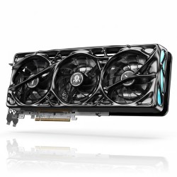 GRAVASTAR X YESTON MERCURY NOVA OC AMD RADEON RX 9070 XT 16GB GDDR6 3060MHZ BOOST PCIe 5.0 TRIPLE FAN VAPOR CHAMBER RGB GAMING GRAPHICS CARD - BLACK