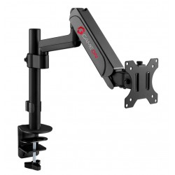 GAMEON GO-3363 POLE-MOUNTED GAS SPRING SINGLE MONITOR ARM 17"-32" WITH STAND AND MOUNT FOR GAMING AND OFFICE USE