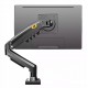 NORTH BAYOU NB F80 GAS SPRING HEAVY DUTY SINGLE MONITOR FOR 17-30 INCH SCREENS UP TO 19.8LBS MONITOR DESK MOUNT - BLACK