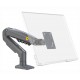 NORTH BAYOU NB F80 GAS SPRING HEAVY DUTY SINGLE MONITOR FOR 17-30 INCH SCREENS UP TO 19.8LBS MONITOR DESK MOUNT - BLACK