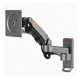 NB F150 FULL MOTION ERGONOMIC GAS SPRING TV MONITOR BRACKET FOR 17-35 INCH SCREENS MONITOR WALL MOUNT - GRAY