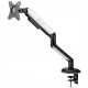 SADES APEP SA-MA02 RGB STAND HOLDER WITH CLAMP/GROMMET MOUNTING BASE SINGLE MONITOR MOUNT RGB ARM (MAX SIZE 32"/9KG PER ARM) - WHITE