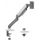 SADES VIPER SA-MA01 STAND HOLDER WITH CLAMP/GROMMET MOUNTING BASE SINGLE MONITOR MOUNT ARM (MAX SIZE 32"/9KG PER ARM) - WHITE