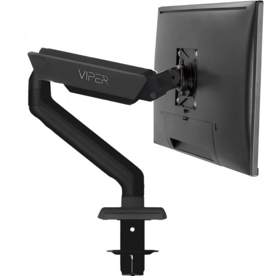 SADES VIPER SA-MA01 STAND HOLDER WITH CLAMP/GROMMET MOUNTING BASE SINGLE MONITOR MOUNT ARM (MAX SIZE 32