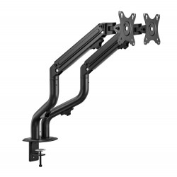 TWISTED MINDS DUAL MONITOR PIPE SHAPED COUNTERBALANCE SPRING ASSISTED MONITOR ARM