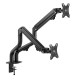 TWISTED MINDS DUAL MONITOR PIPE SHAPED COUNTERBALANCE SPRING ASSISTED MONITOR ARM