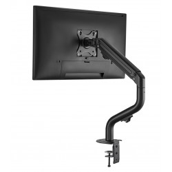 TWISTED MINDS SINGLE MONITOR PIPE SHAPED COUNTERBALANCE SPRING ASSISTED MONITOR ARM