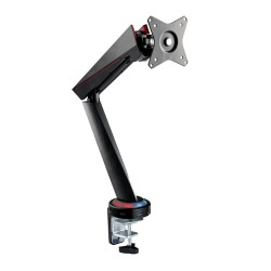 TWISTED MIND SINGLE MONITOR SPRING-ASSISTED PRO GAMING MONITOR ARM WITH USB HUB RGB