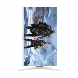 GAMEON ARTIC PRO SERIES 24" FHD 180HZ MPRT 0.5MS FAST IPS GAMING MONITOR SUPPORT CONSOLE 2.1 - WHITE