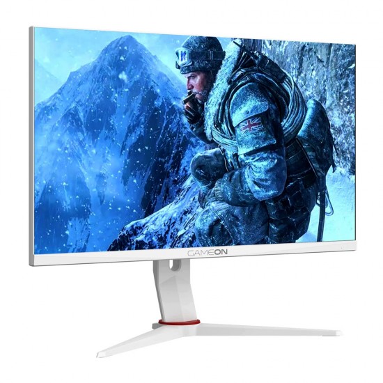 GAMEON GOA24FHD360IPS ARTIC PRO SERIES 24" FHD GAMING MONITOR 360HZ REFRESH RATE 0.5MS MPRT HDMI 2.1 FAST IPS PANEL ( SUPPORT CONSOLE ) - WHITE