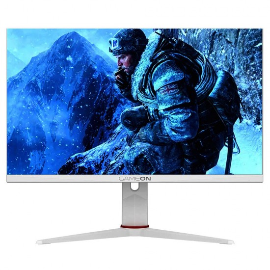 GAMEON GOA24FHD360IPS ARTIC PRO SERIES 24" FHD GAMING MONITOR 360HZ REFRESH RATE 0.5MS MPRT HDMI 2.1 FAST IPS PANEL ( SUPPORT CONSOLE ) - WHITE