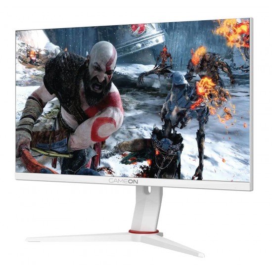 GAMEON GOA27FHD360IPS ARTIC PRO SERIES 27" FHD GAMING MONITOR 360HZ REFRESH RATE 0.5MS MPRT HDMI 2.1 FAST IPS PANEL (SUPPORT CONSOLE) - WHITE