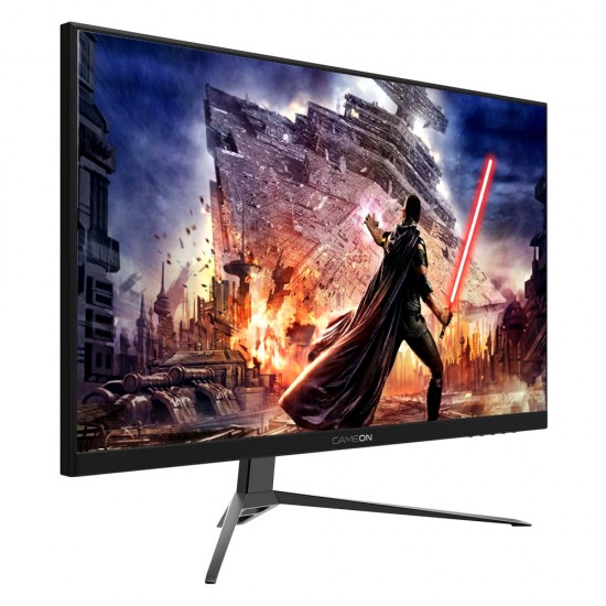 GAMEON GOP27QHD165IPS 27" QHD 165HZ 1MS 2560X1440 2K FLAT IPS GAMING MONITOR WITH G-SYNC & FREESYNC (HDMI 2.1 CONSOLE COMPATIBLE) - BLACK 