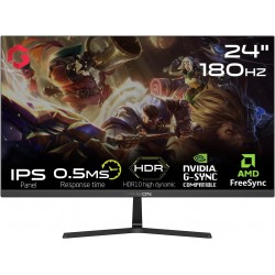 GAMEON GOPS24180IPS 24" FHD 180HZ  0.5MS HDR GAMING MONITOR ADAPTIVE SYNC AND G-SYNC COMPATIBLE FAST IPS PANEL