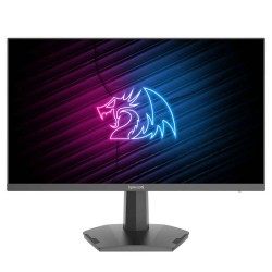 REDRAGON AZUR GM24X5IPS 23.8" IPS DISPLAY, FHD RESOLUTION, 180HZ REFRESH RATE, 1MS RESPONSE TIME, AMD FREESYNC TECHNOLOGY, 16.7M COLOR DISPLAY GAMING MONITOR - BLACK