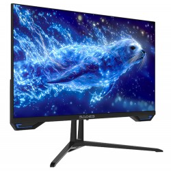 SADES SL-SEALION PRO 24 INCH FHD IPS DISPLAY 144HZ REFRESH RATE 1MS RESPONSE TIME ADAPTIVE SYNC HDR ANTI BLUE LIGHT EYE CARE GAMING MONITOR - BLACK