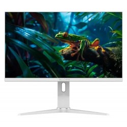 SADES AP-FROG 27 INCH SA-HC02Q27W QHD 2K FAST IPS 2560X1440P HDMI 2.1 0.3MS (GTG) RESPONSE TIME 180HZ REFRESH RATE ANTI-GLARE PANEL DESIGN RGB BACKLIGHT FLAT GAMING MONITOR - WHITE