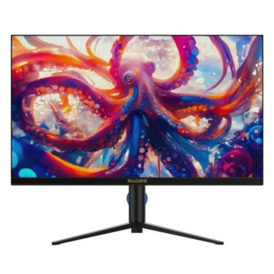 SADES BR-OCTOPUS SA-HC01U32B 32 INCH UHD FAST IPS 3820X2160 RESOLUTION HDMI 2.1 0.5MS RESPONSE TIME 160HZ REFRESH RATE G-SYNC FREESYNC TYPE-C DISPLAY PORT FLAT GAMING MONITOR
