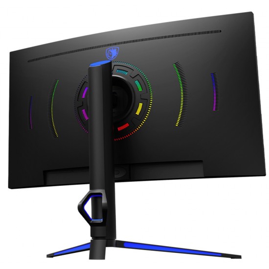 SADES BX-JELLYFISH 27 INCH SA-HC03F27B FHD VA PANEL 280HZ REFRESH RATE 0.5MS RESPONSE TIME HDMI 2.1 WIDE ANGLE BACKLIGHT ADJUSTMENT, BLUE LIGHT PROTECTION CURVED GAMING MONITOR