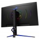 SADES BX-JELLYFISH 27 INCH SA-HC03F27B FHD VA PANEL 280HZ REFRESH RATE 0.5MS RESPONSE TIME HDMI 2.1 WIDE ANGLE BACKLIGHT ADJUSTMENT, BLUE LIGHT PROTECTION CURVED GAMING MONITOR