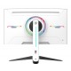 SADES KL-WHALE 27 INCH KL-WHALE 2k QHD 2560X1440P ADAPTIVE SYNC 0.5 MS RESPONSE TIME 180HZ REFRESH RATE DISPLAY FLAT GAMING MONITOR - WHITE