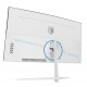 SADES NC-PELAGIA 24 INCH SC-CJ04F24W FHD VA 1920X1080P HDMI 2.1 0.5MS RESPONSE TIME 200HZ REFRESH RATE DISPLAY CURVED GAMING MONITOR - WHITE