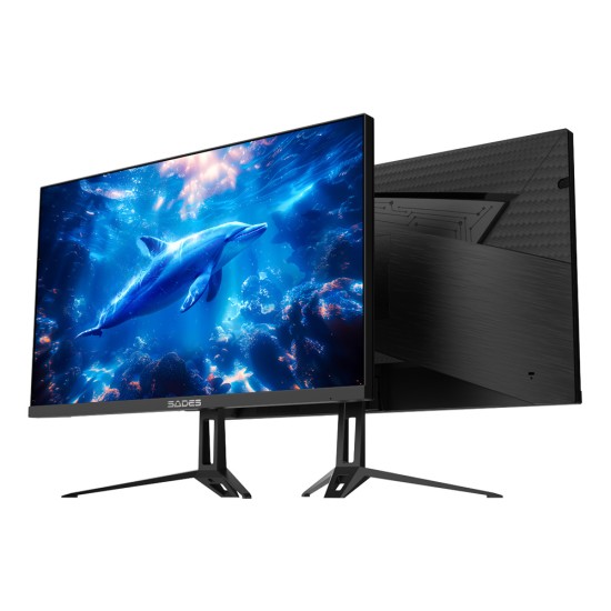 SADES RT-DOLPHIN 27-INCH FHD 240HZ IPS FLAT 1MS MPRT ADAPTIVE SYNC HDR SILKY MOTION EYE CARE GAMING MONITOR - BLACK