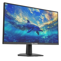 SADES SP-DOLPHIN 27 INCH FHD IPS DISPLAY 200HZ REFRESH RATE 1MS RESPONSE TIME ADAPTIVE SYNC HDR10 ANTI BLUE LIGHT EYE CARE GAMING MONITOR - BLACK 