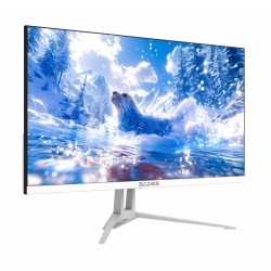 SADES ST-SEAL 22 INCH SA-F01F22W FHD IPS 1920X1080P ADAPTIVE SYNC 1MS RESPONSE TIME 120HZ REFRESH RATE DISPLAY FLAT GAMING MONITOR - WHITE