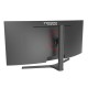 TWISTED MINDS TM34CWQHDVA ECLIPSE PRO SERIES 34-INCH ADJUSTABLE STAND 180HZ DUAL 3W SPEAKERS WQHD 1MS HDR10 CURVED 1500R GAMING MONITOR - BLACK