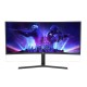 TWISTED MINDS TM34CWQHDVA ECLIPSE PRO SERIES 34-INCH ADJUSTABLE STAND 180HZ DUAL 3W SPEAKERS WQHD 1MS HDR10 CURVED 1500R GAMING MONITOR - BLACK