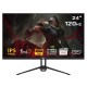 TWISTED MINDS ECO SERIES FLAT 24 INCH FHD IPS TECHNOLOGY 120HZ SMOOTH MOTION 1MS ULTRA-FAST ACTION HDMI 2.1 DP 1.4 BUILT-IN SPEAKERS GAMING MONITOR - BLACK