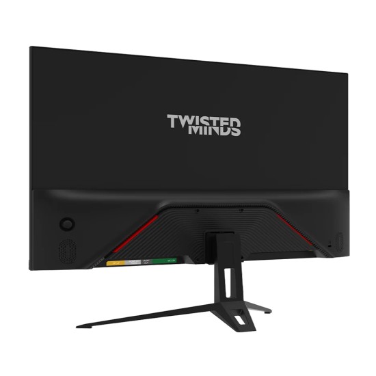 TWISTED MINDS ECO SERIES TM22FHD120IPS 22-INCH FHD 120HZ SMOOTHNESS IPS 1MS SEAMLESS MOTION VRR LOW BLUE LIGHT HDMI 2.1 BUILT-IN SPEAKERS GAMING MONITOR - BLACK