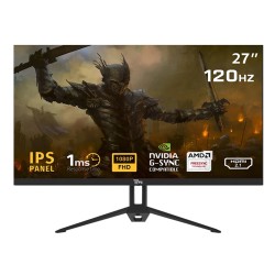 TWISTED MINDS ECO SERIES TM22FHD120IPS 22-INCH FHD 120HZ SMOOTHNESS IPS 1MS SEAMLESS MOTION VRR LOW BLUE LIGHT HDMI 2.1 BUILT-IN SPEAKERS GAMING MONITOR - BLACK