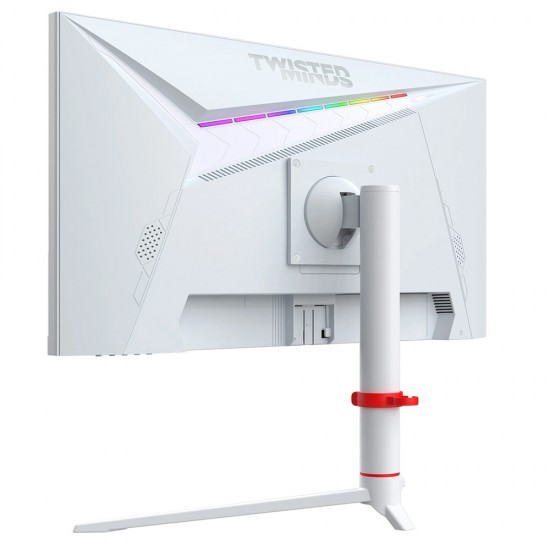 TWISTED MINDS TMA24FHD180IPS FROST SERIES FLAT 24" FHD 180HZ 0.5MS FAST IPS DISPLAYPORT 1.4 HDMI 2.1 GAMING MONITOR - WHITE