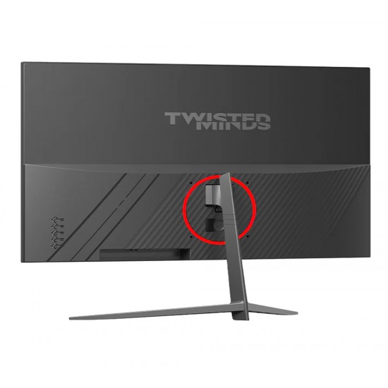 TWISTED MINDS TMC27F180VA PRO SERIES 27" CURVED 180HZ 0.5MS REFRESH RATE HDMI 2.1 DISPLAYPORT 1.4 VRR RGB CURVED VA GAMING MONITOR - BLACK