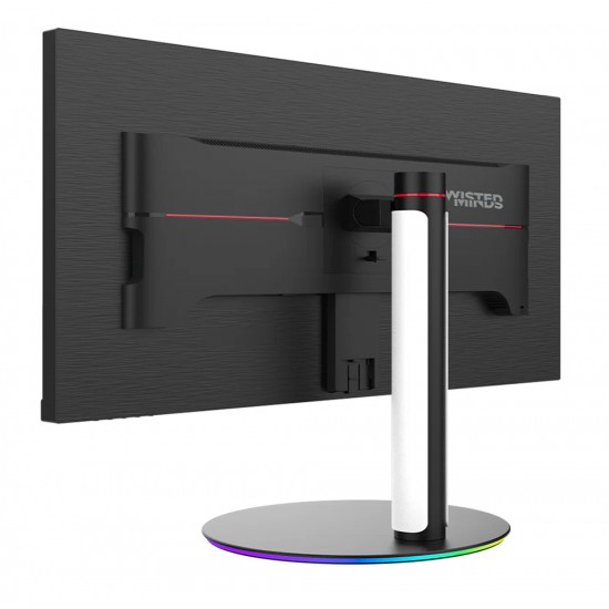 TWISTED MINDS TMDX27B DUAL SWITCH 27" 4K UHD 160HZ/FHD 320HZ 0.5MS MPRT QUANTUM DOT RGB BASE ADJUSTABLE STAND GAMING MONITOR - BLACK 