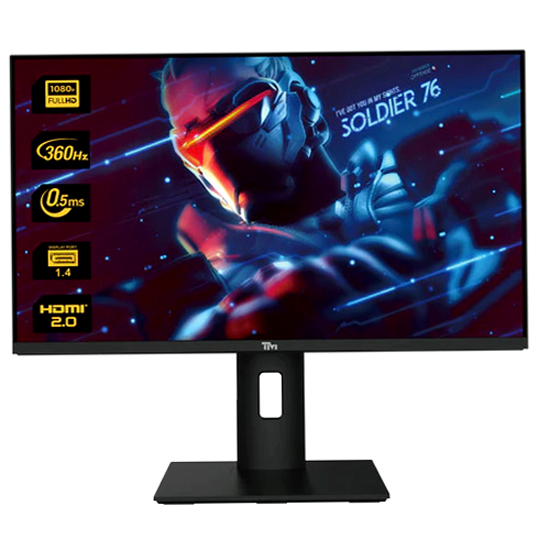 TWISTED MIND TM25BFI 25\'\' FHD IPS PANEL 360HZ REFRESH RATE 0.5MS RESPONSE TIME GAMING MONITOR