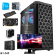 N1 PC GAMING BUILD N241 - GTX 1650 GPU INTEL I3 12100F 12GEN CPU 8G 3600MHZ RAM 480 SSD WITH 24" MONITOR