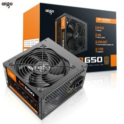 AIGO GP650 80PLUS BRONZE 650WATT INTEL ATX SWITCH POWER SUPPLY G6 HJ PLUS