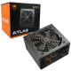 COUGAR ATLAS 80 PLUS BRONZE EFFICIENCY 550W OUTPUT POWER 120MM SILENT FAN FULL PROTECTIONS POWER SUPPLY - BLACK