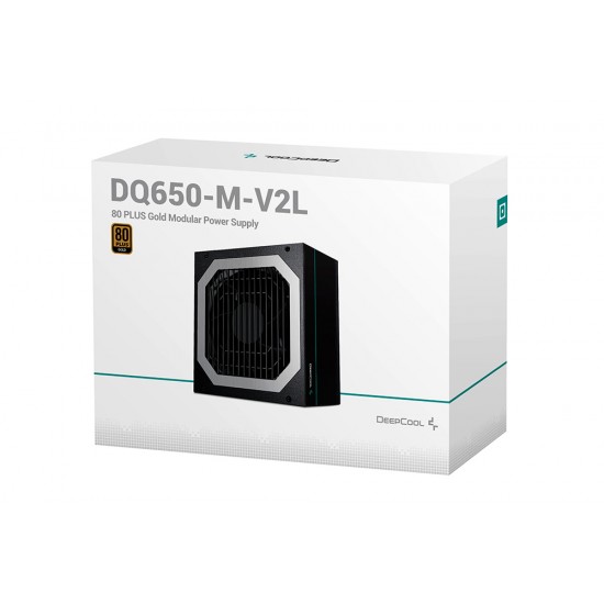 DEEPCOOL DQ650-M-V2L 80 PLUS GOLD 650 WATT FULLY MODULAR POWER SUPPLY