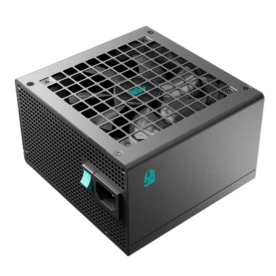 DEEPCOOL GAMERSTORM PF700X 700W 80 PLUS BRONZE NON-MODULAR WITH SLEEVED CABLES & 120MM LONG-LIFE FAN POWER SUPPLY - BLACK