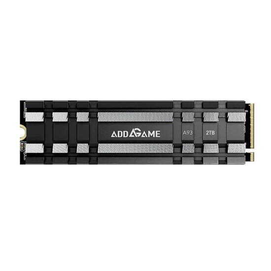 ADDLINK ADDGAME A93 M.2 2280 PCIE GEN4X4 NVME 1.4 PS5 COMPATIBLE WITH HEATSINK (UP TO 7400 MB/S) INTERNAL SSD - 2TB