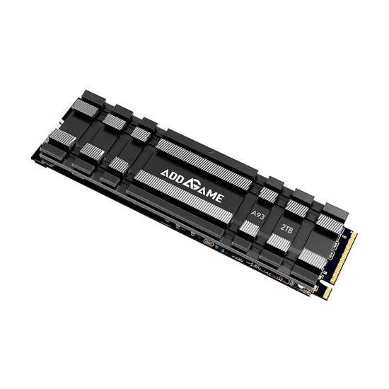 ADDLINK ADDGAME A93 M.2 2280 PCIE GEN4X4 NVME 1.4 PS5 COMPATIBLE WITH HEATSINK (UP TO 7400 MB/S) INTERNAL SSD - 2TB