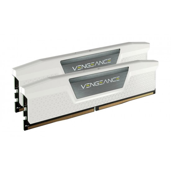 CORSAIR VENGEANCE 32GB (2X16GB) DDR5 DRAM 6000MHZ CL36 MEMORY KIT - WHITE