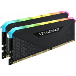 CORSAIR VENGEANCE 16G RAM DESKTOP MEMORY RGB RS 16GB (2 X 8GB) DDR4 DRAM 3600MHZ C18 MEMORY KIT - BLACK