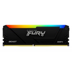 KINGSTON FURY 16GB 3600MHZ DDR4 RAM CL18 BEAST BLACK RGB DESKTOP MEMORY