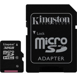 KINGSTON CANVAS SELECT 32GB MICRO SDHC CLASS 10 - 80MB/S
